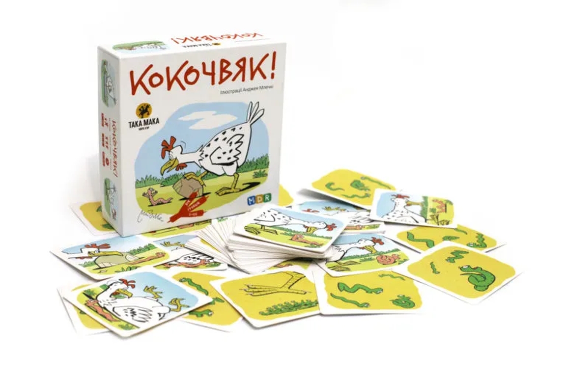 Кокочвяк — настільна гра (від 5 років) takamaka.com.ua